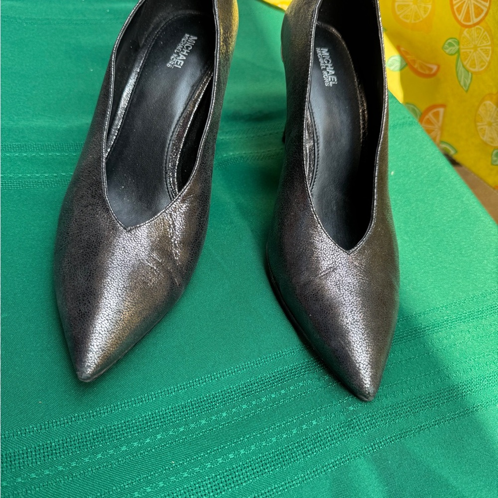 Michael Kors Black Metallic Women's Shoes